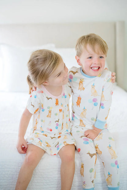 Dog Party 2 Piece Pajama