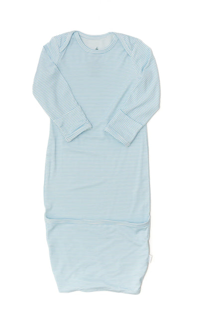 Mini-Stripe Newborn Gown