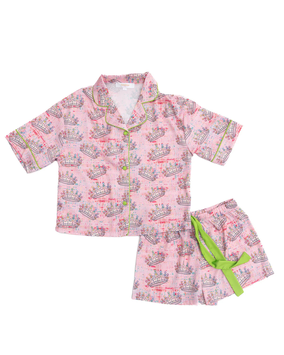 Crown Jewel Silk Pajamas