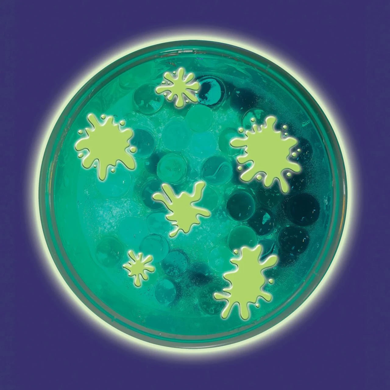 DIY Glowing Squishy Slime