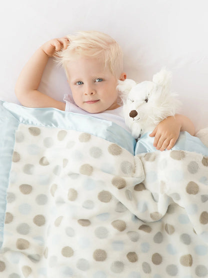 Luxe Dot Baby Blanket