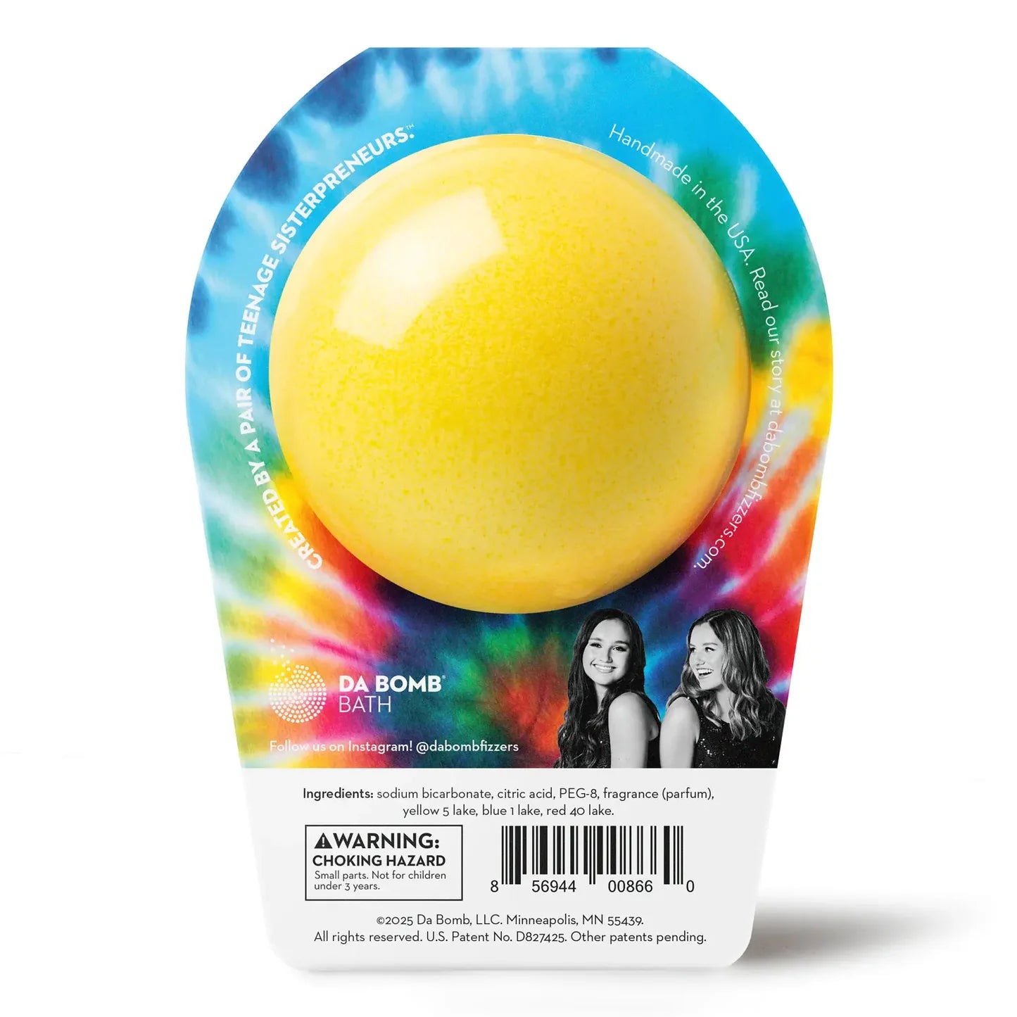 Tie Dye Bath Bomb