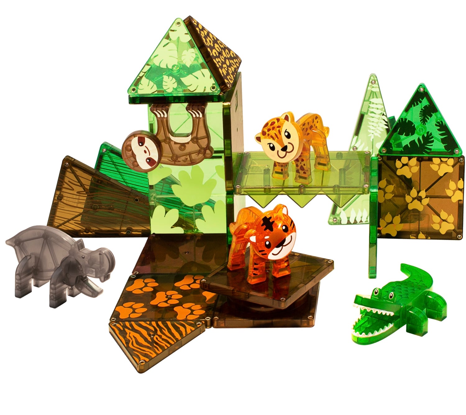 Jungle Animals 25-Piece Set