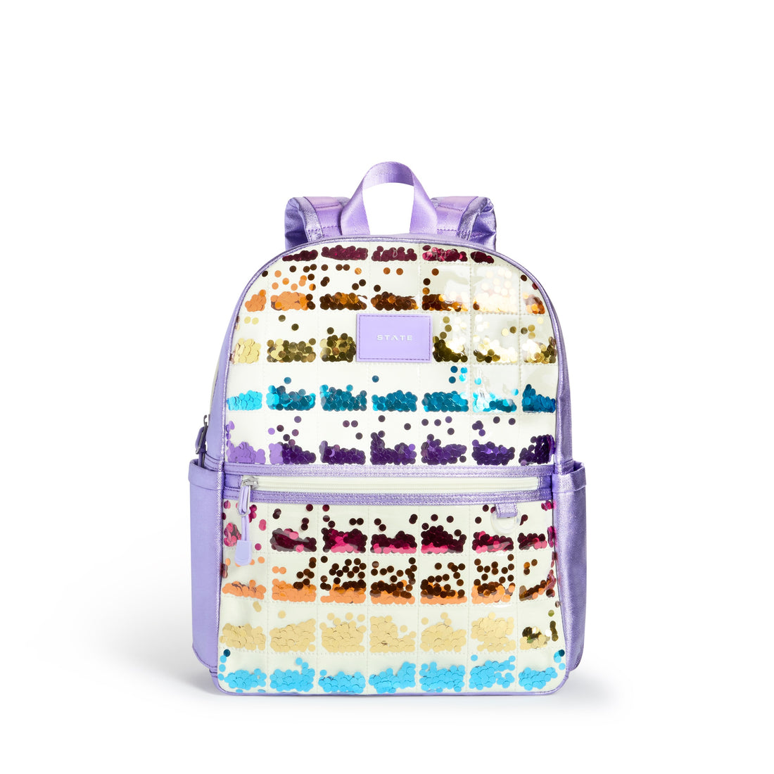 Kane Backpack - Lilac Quilted Sequins