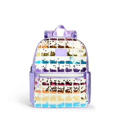 Kane Backpack - Lilac Quilted Sequins