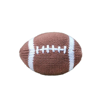 Phil the Football Knit Rattle 5"