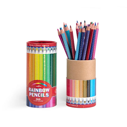 Rainbow 25pc Double-Sided Pencils