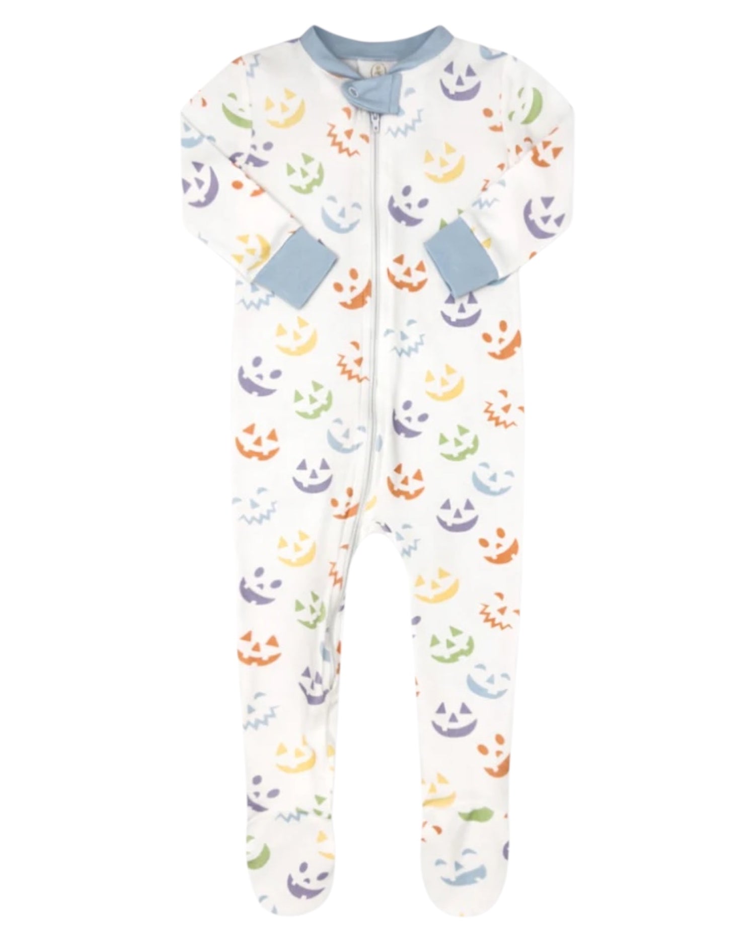 Once Upon A Time Footie - Blue Peek-A-Boo