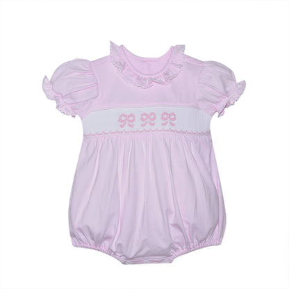 Let her shine in this adorable Bryn Bows Bubble! Designed for comfort and cuteness, this bubble is perfect for playdates, family photos, or everyday fun, it’s made from gentle fabric that will keeps her feeling fabulous all day long.