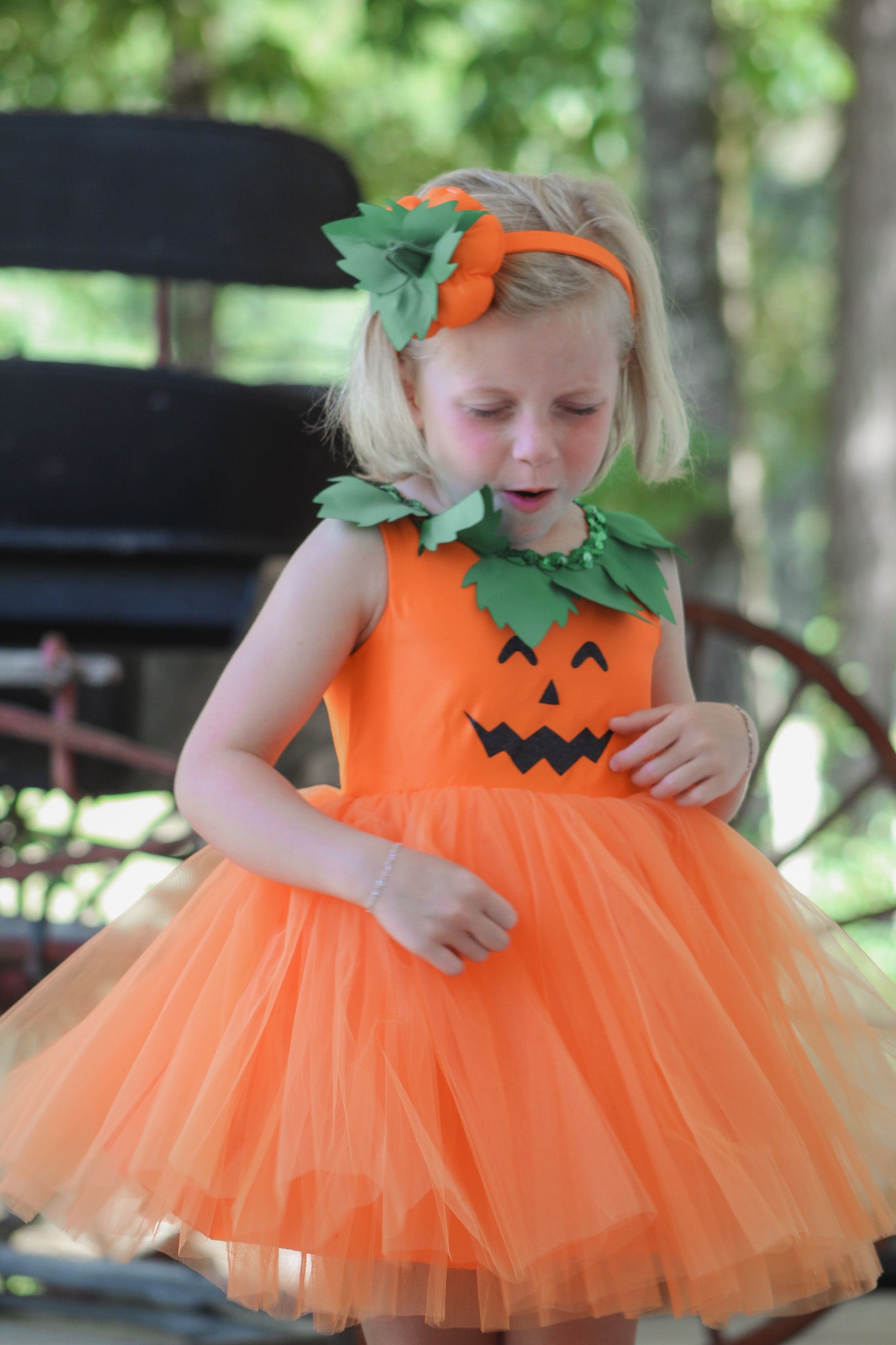 Pumpkin Patch Princess Dress