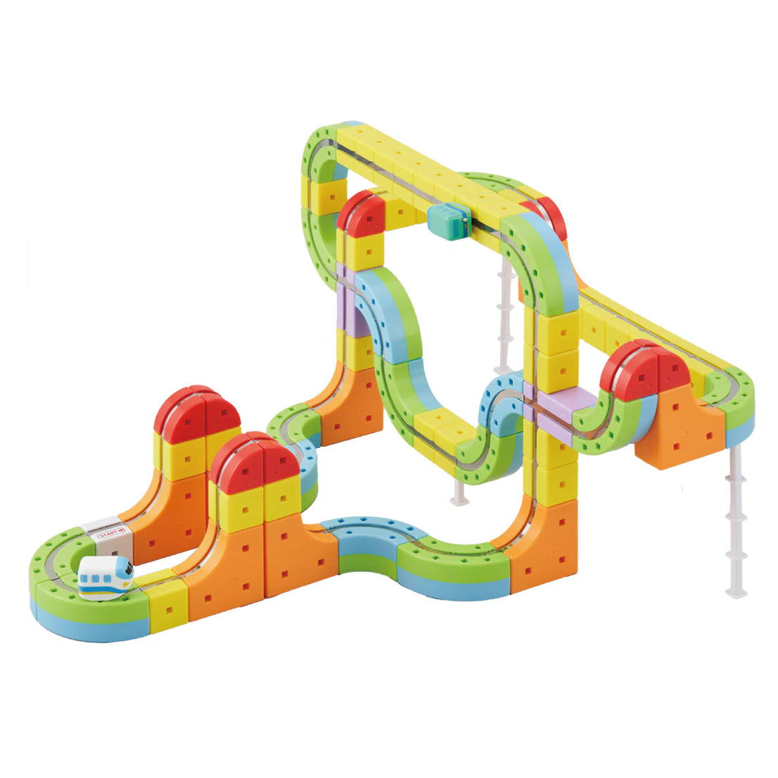 Rail Cube: Magnetic Monorail Deluxe Set