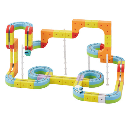 Rail Cube: Magnetic Monorail Deluxe Set