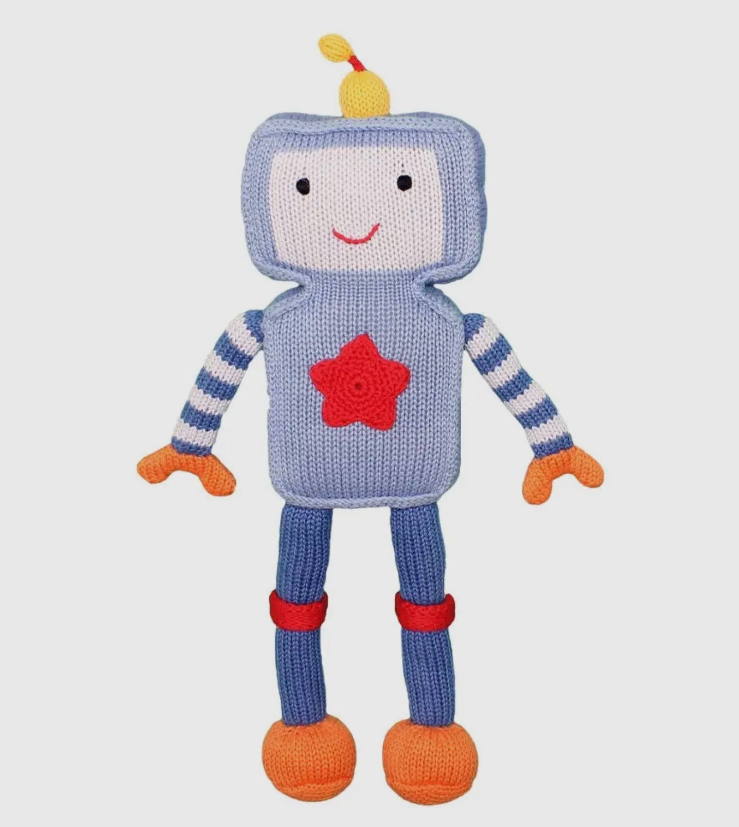 Riley the Robot Knit Doll