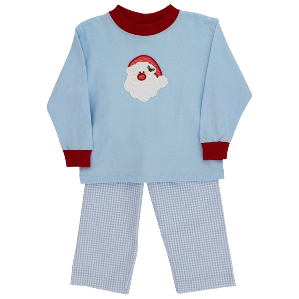 Santa Face - Boys Pant Set