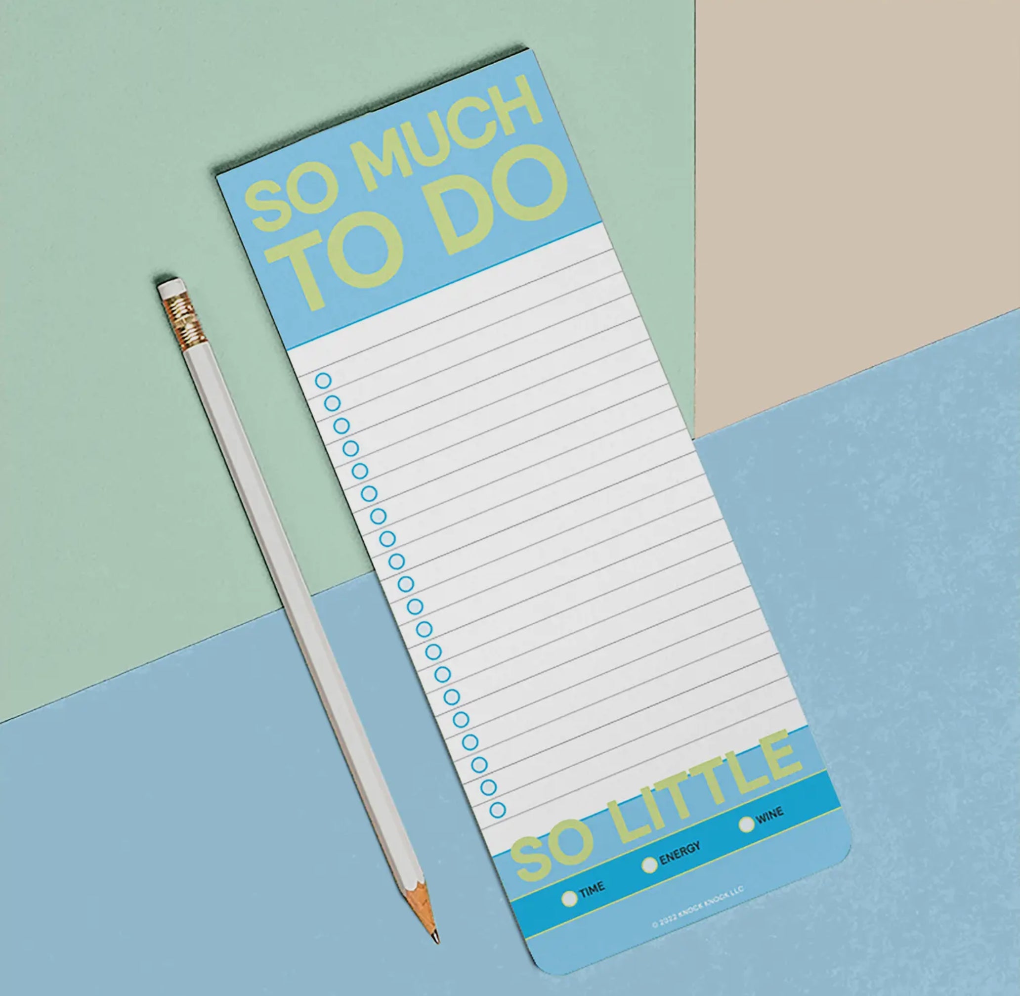 So Much To Do Make-A-List Pad