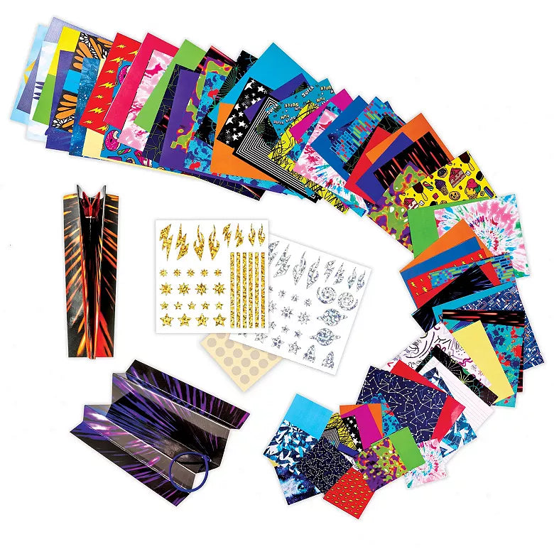 Stunt Squadron Paper Airplane Craft Kit For Kids