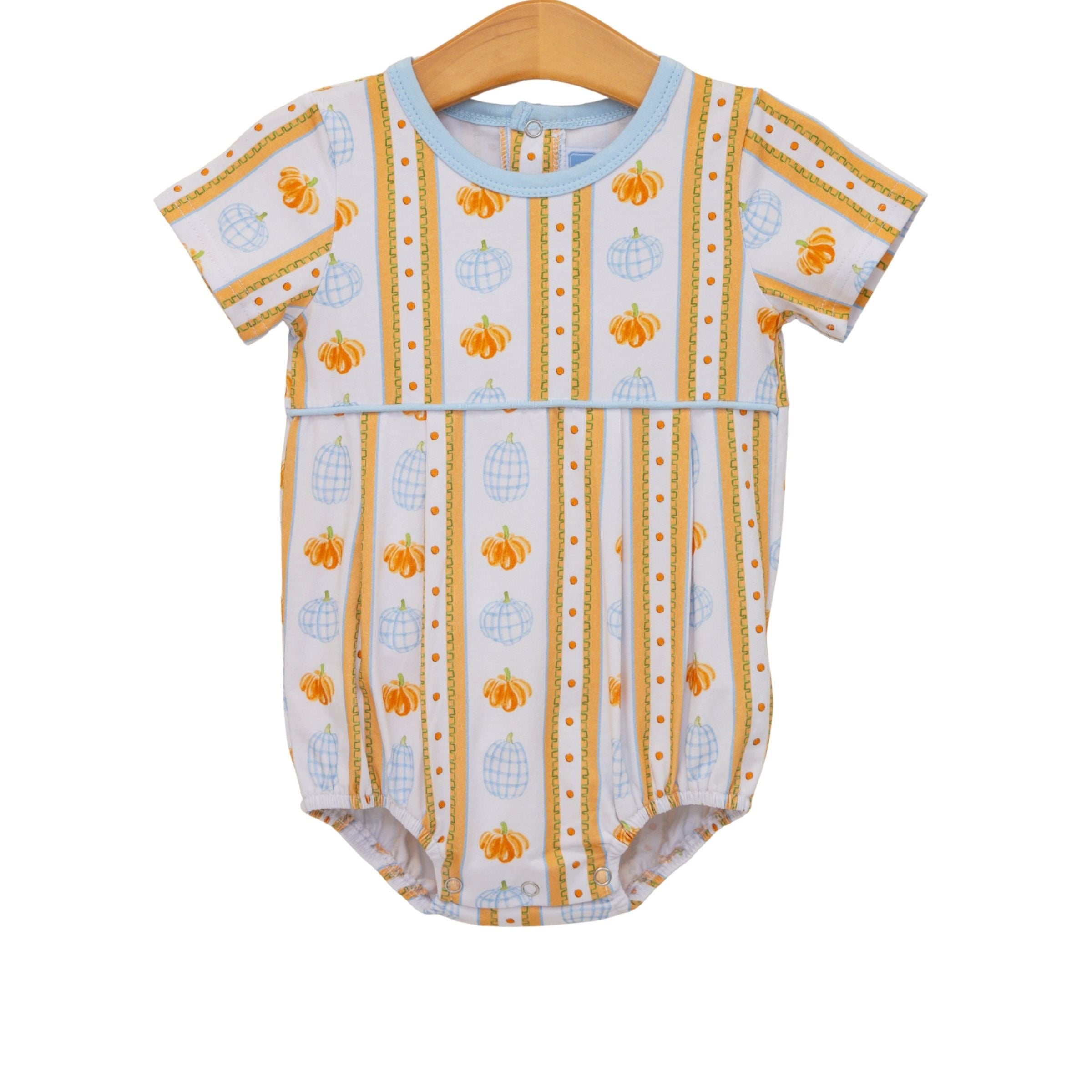 Blue Pumpkin Patch Bubble
