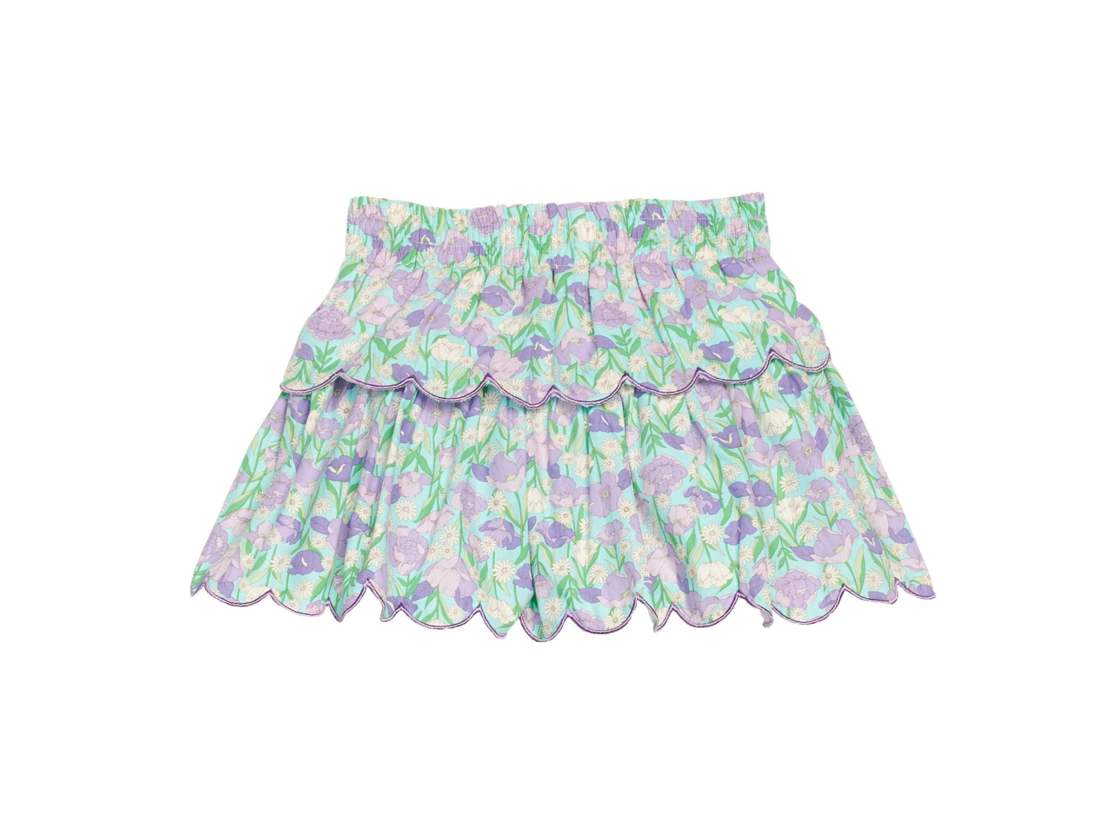 Tillies Tulips Two Tiered Skort