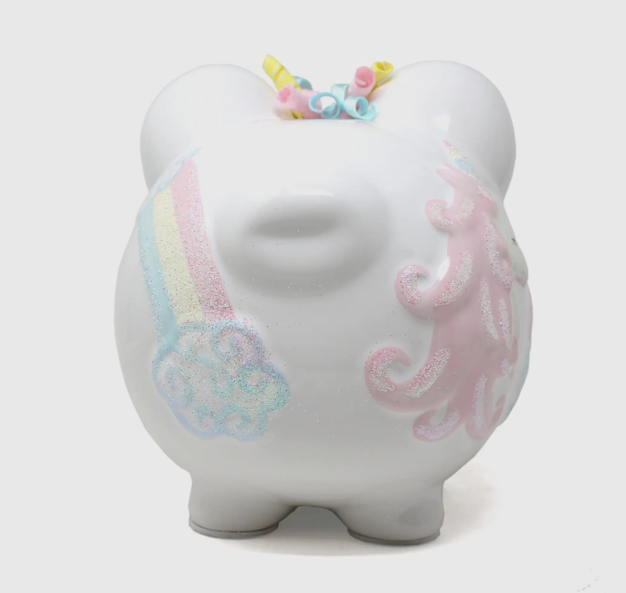 Unicorn &amp; Rainbow Piggy Bank