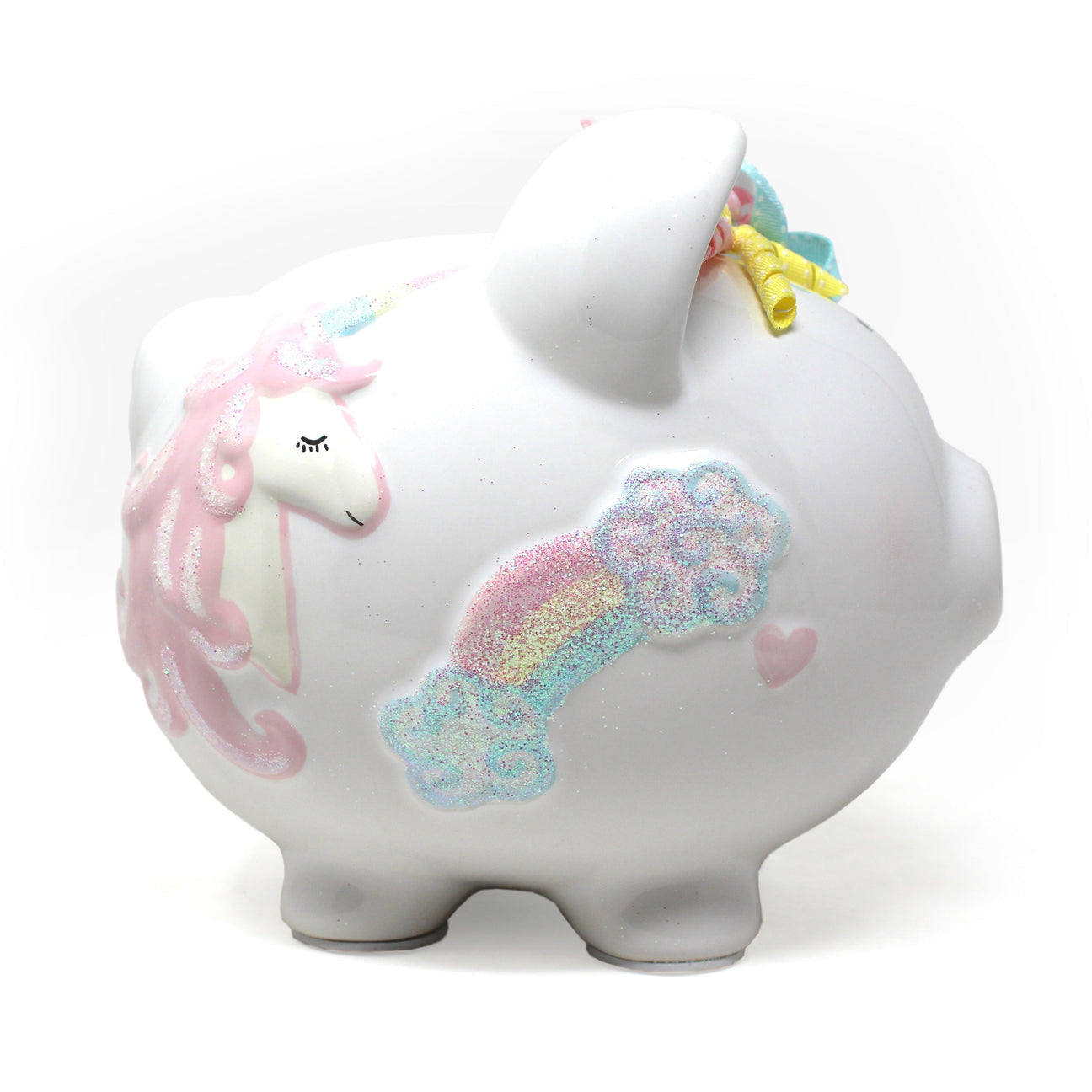 Unicorn &amp; Rainbow Piggy Bank