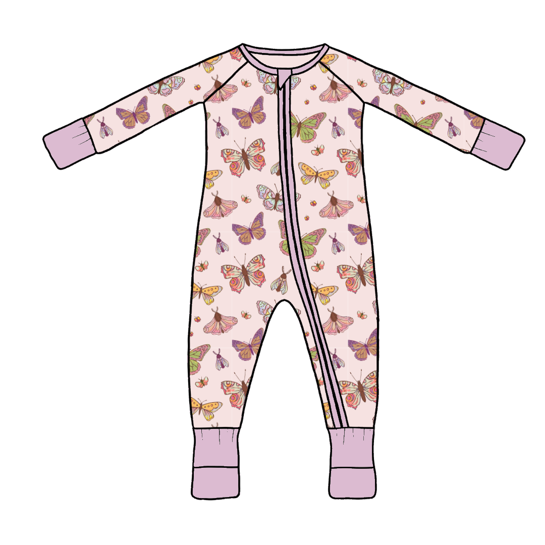 Vintage Butterflies Coverall