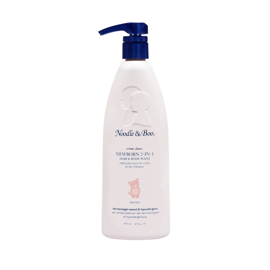 Newborn 2-in-1 Hair &amp; Body Wash, Crème Douce, 16 oz.